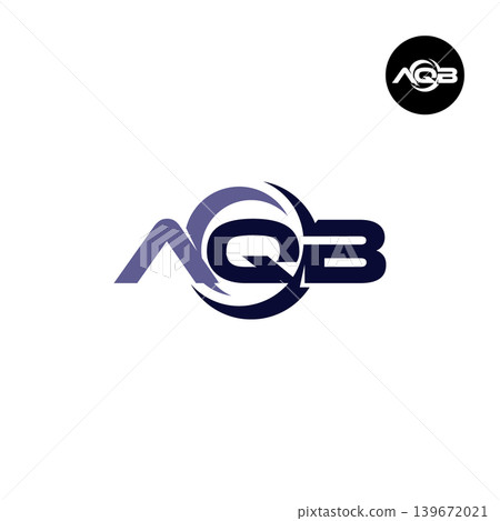 Letter AQB Logo Design Readymade Initial 139672021