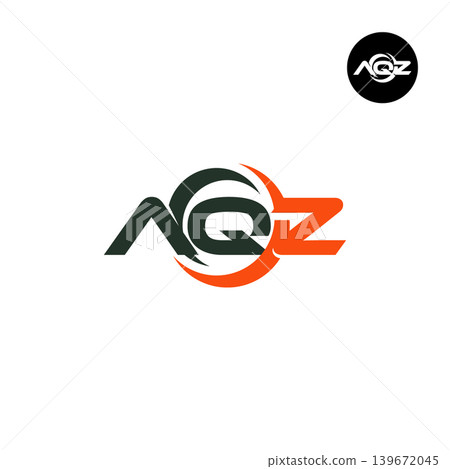Letter AQZ Logo Design Readymade Initial 139672045