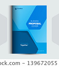 Corporate Business Proposal cover Design Template 139672055