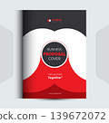 Corporate Business Proposal cover Design Template 139672072