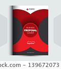 Corporate Business Proposal cover Design Template 139672073