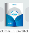 Corporate Business Proposal cover Design Template 139672074