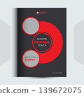 Corporate Business Proposal cover Design Template 139672075