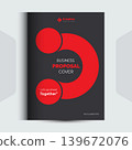 Corporate Business Proposal cover Design Template 139672076