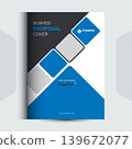 Corporate Business Proposal cover Design Template 139672077