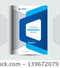 Corporate Business Proposal cover Design Template 139672079