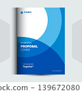Corporate Business Proposal cover Design Template 139672080