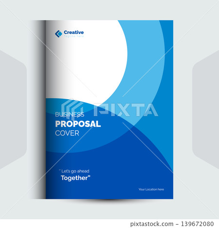 Corporate Business Proposal cover Design Template Corporate Business Proposal cover Design Template 139672080