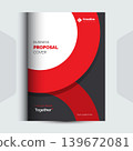 Corporate Business Proposal cover Design Template 139672081