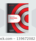 Corporate Business Proposal cover Design Template 139672082