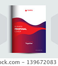 Corporate Business Proposal cover Design Template 139672083