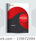 Corporate Business Proposal cover Design Template 139672084