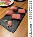 Meat sushi 139672111