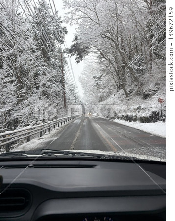 Snow scene Snow scene 139672159