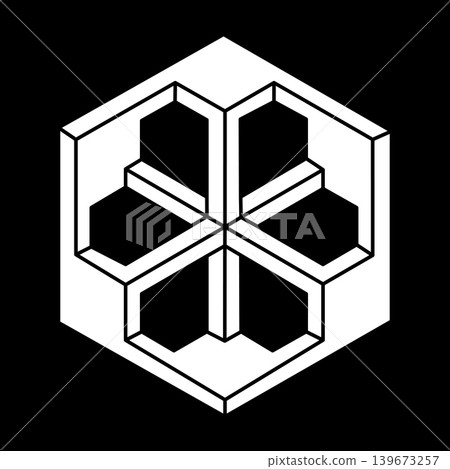 Optical illusion shapes. Optical art object. Impossible figures. Sacred geometry. Optical illusion shapes. Optical art object. Impossible figures. Sacred geometry. 139673257