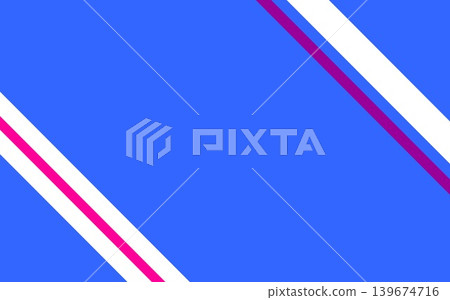 Frame, geometric pattern, blue and white Frame, geometric pattern, blue and white 139674716