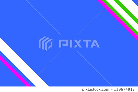 Frame, geometric pattern, blue and white Frame, geometric pattern, blue and white 139674912