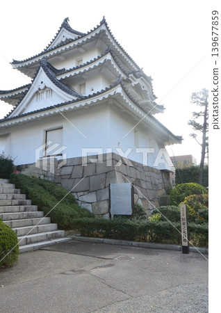 高松城的Ushi-Tora-Yagura（Tamamo公園（高松城遺址）/香川縣高松市Tamasu鎮） 139677859