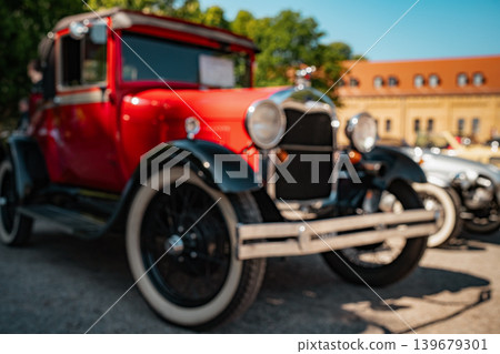 Berlin, Germany - May 2, 2026: Vintage Ford Model A at Classic Car Event Berlin, Germany - May 2, 2026: Vintage Ford Model A at Classic Car Event 139679301