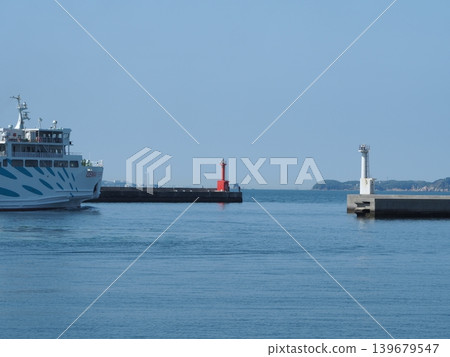 Departure scene of the Ise Bay Ferry Departure scene of the Ise Bay Ferry 139679547