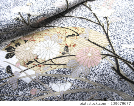 日式風格,背景材質,舊布料和服 日式風格,背景材質,舊布料和服 139679677