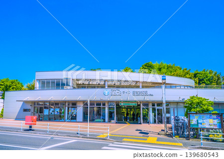 Yokohama cityscape, Japan: View of Hiyoshi-Honcho Station on the Yokohama Municipal Subway Green Line = May 13 Yokohama cityscape, Japan: View of Hiyoshi-Honcho Station on the Yokohama Municipal Subway Green Line = May 13 139680543