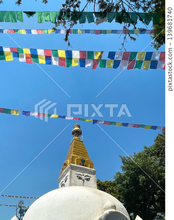 斯瓦揚布納特佛塔，加德滿都，尼泊爾 139681740
