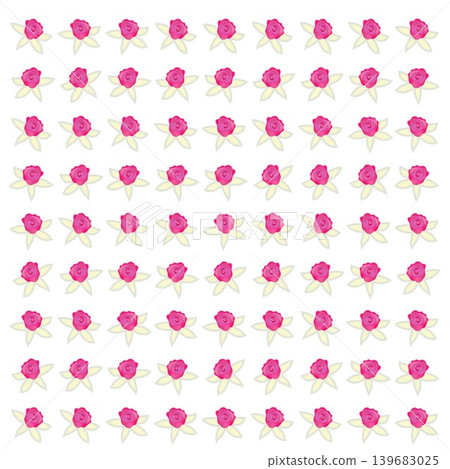Pink rose wallpaper illustration Pink rose wallpaper illustration 139683025