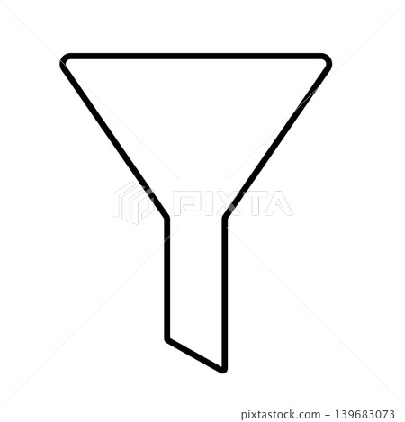Simple icon illustration for filters 003 Simple icon illustration for filters 003 139683073