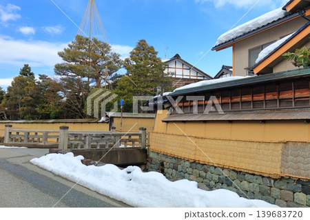 [Ishikawa Prefecture] Nagamachi Samurai Residence Ruins covered with straw mats (a winter tradition in Kanazawa) 139683720
