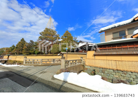 [Ishikawa Prefecture] Nagamachi Samurai Residence Ruins covered with straw mats (a winter tradition in Kanazawa) 139683743