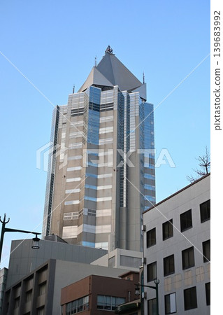 新潟市古町的NEXT21和藍天(新潟市中央區) 新潟市古町的NEXT21和藍天(新潟市中央區) 139683992