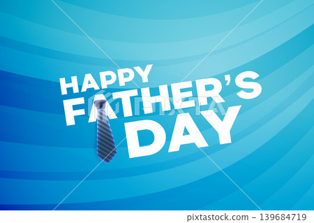 happy father's day celebration wavy background with tie happy father's day celebration wavy background with tie 139684719