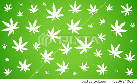 white marijuana cannabis leaves pattern background white marijuana cannabis leaves pattern background 139684808