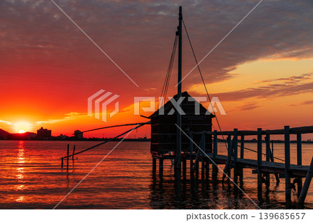 多哥湖的夜景 139685657