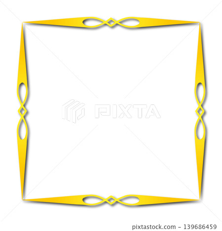 Vintage Ornamental Frame Elegant Border on a white background, JPG, 300 dpi Vintage Ornamental Frame Elegant Border on a white background, JPG, 300 dpi 139686459