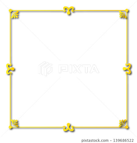Vintage Ornamental Frame Elegant Border on a white background, JPG, 300 dpi Vintage Ornamental Frame Elegant Border on a white background, JPG, 300 dpi 139686522