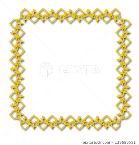 Vintage Ornamental Frame Elegant Border on a white background, JPG, 300 dpi Vintage Ornamental Frame Elegant Border on a white background, JPG, 300 dpi 139686551