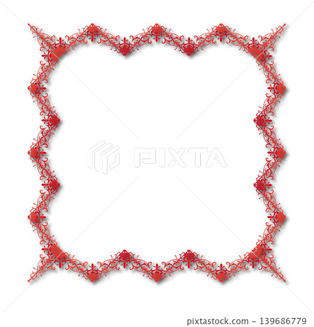 Vintage Ornamental Frame Elegant Border on a white background, JPG, 300 dpi Vintage Ornamental Frame Elegant Border on a white background, JPG, 300 dpi 139686779