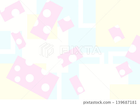 柔和色調的流行背景素材 139687181
