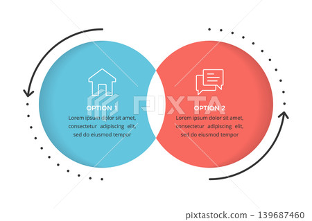 Venn Diagram Infographic Template Venn Diagram Infographic Template 139687460