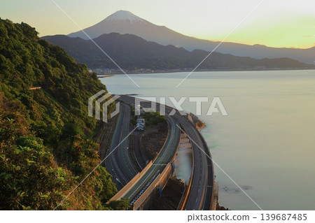 Satta Pass and Mount Fuji Satta Pass and Mount Fuji 139687485