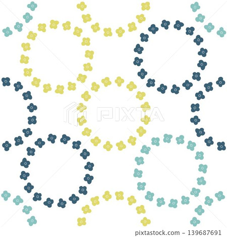 Scandinavian floral seamless pattern Scandinavian floral seamless pattern 139687691