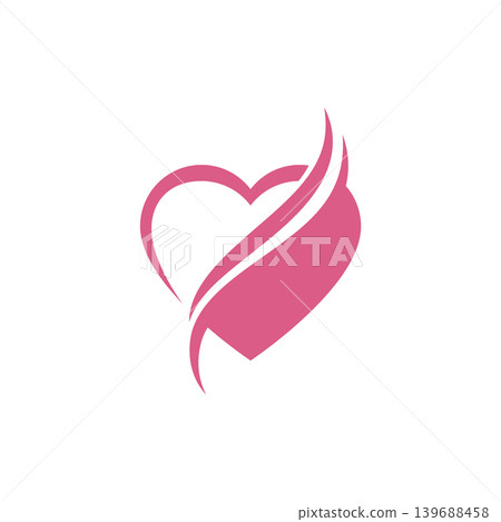 Love logo vector illustration Love logo vector illustration 139688458