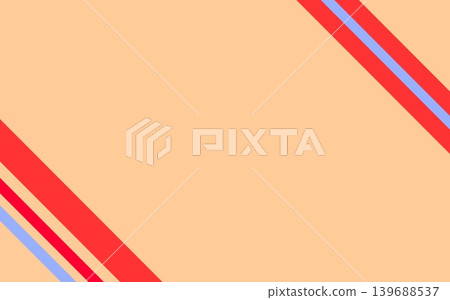 Geometric pattern frame, striped, orange. Geometric pattern frame, striped, orange. 139688537