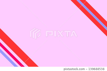 Geometric pattern frame, striped, orange. 139688538