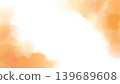 Watercolor texture banner background material, orange, landscape orientation, 16:9 aspect ratio. Watercolor texture banner background material, orange, landscape orientation, 16:9 aspect ratio. 139689608