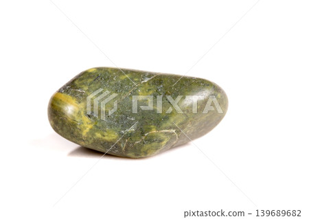 Macro mineral stone jasper on a white background Macro mineral stone jasper on a white background 139689682