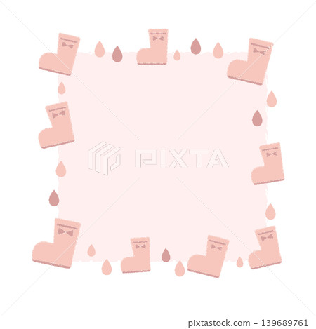 Rain boots frame Rain boots frame 139689761