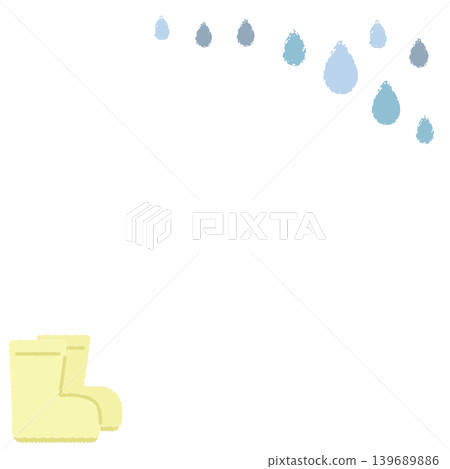 Rain boots with stripes 139689886